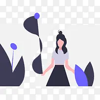 夏季美女出行