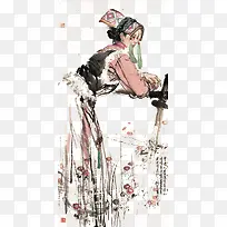 羌族美女
