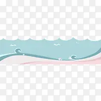浪花海浪波纹