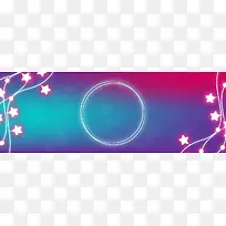 梦幻圣诞banner背景