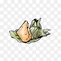 手绘粽子图片