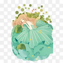 唯美插画