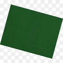 绿色长方形卡纸手绘