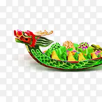 龙舟粽子节日端午
