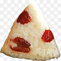 红色蜜枣粽子食物端午