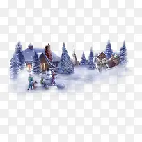 雪场景