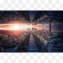 未来科技天与地宽屏