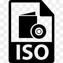 ISO文件格式符号图标