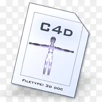 c4d file types icon