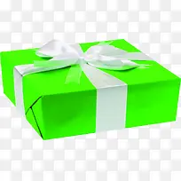 绿色礼盒圣诞模板下载