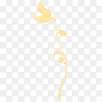 创意淡彩花卉图片