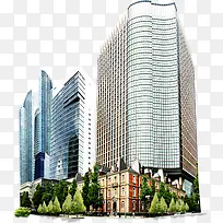 城市建筑样式商业地产