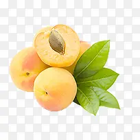 黄色桃子装饰