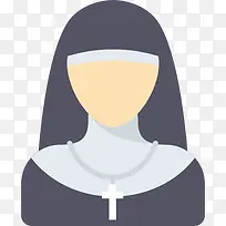 修女图标