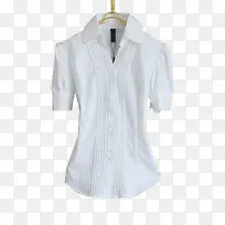 现代化时尚简洁大方白色衬衫