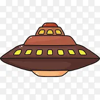 卡通飞碟UFO