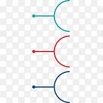矢量创意设计三分目录说明图