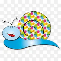 蜗牛 卡通 可爱