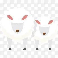 卡通羊 小羊 绵羊