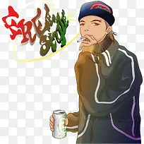 炫酷的潮人