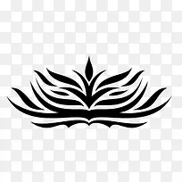 黑色纹身图案