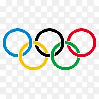 奥运五环运动比赛标志