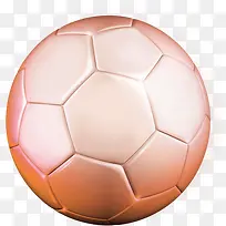 粉色足球实物