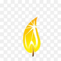 创意海报卡通火光设计