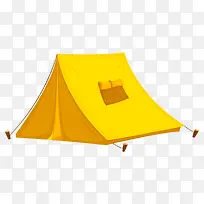 黄色小帐篷