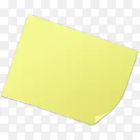 黄色纸张素材
