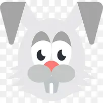 复活节兔子图标