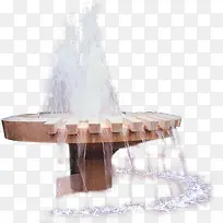 喷泉水池样式宣传设计