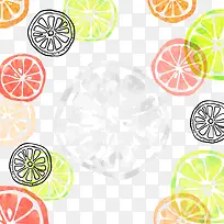 创意柠檬手绘