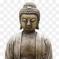 青铜释迦牟尼佛半身像