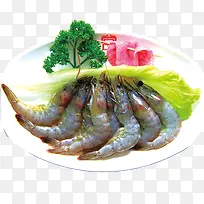 生鲜虾肉