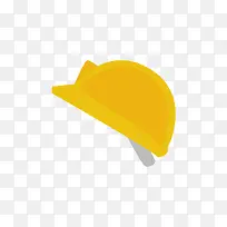 黄色的安全帽
