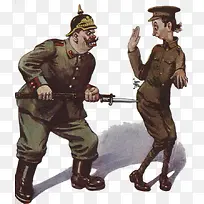 两个士兵