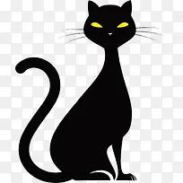 矢量黑猫