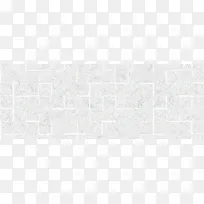 白色花纹背景banner