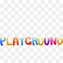 创意文字效果PIAYGROUND