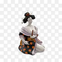 艺妓雕像