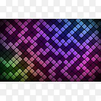 彩色方块光效壁纸