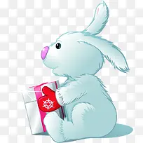 春节新年卡通小兔