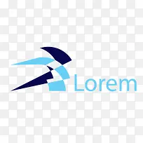 矢量卡通装饰扁平化车行LOGO