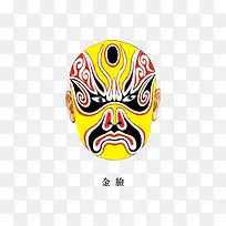 京剧 金脸