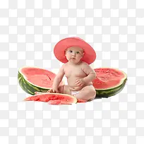 小孩BABY水果西瓜