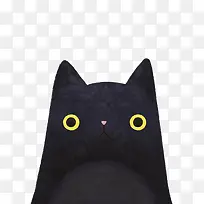 黑色龙猫装饰