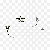 手绘星星主题电商