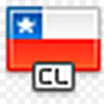 国旗智利FatCow的主机附加的图标