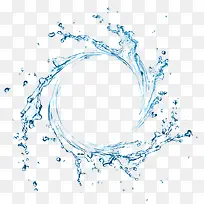 水涡水溅